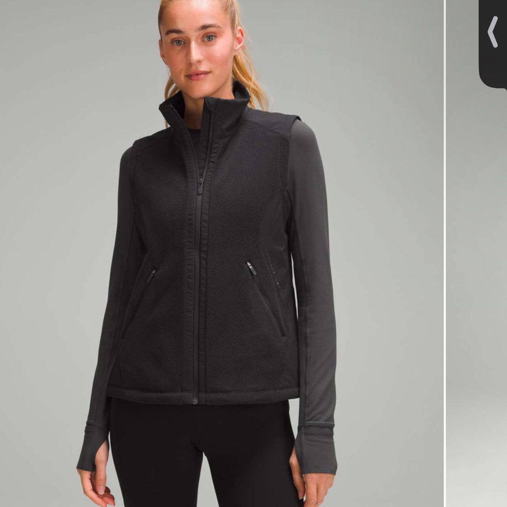 Lululemon Black Running Vest